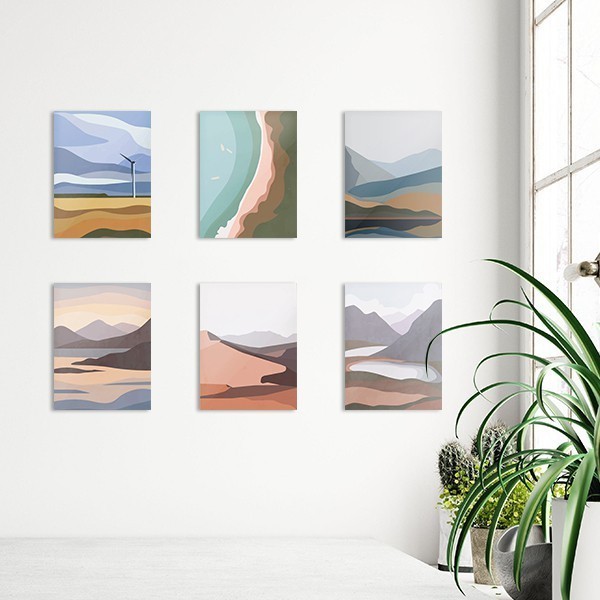 Poster kayu dekorasi hiasan dinding kayu aesthetic kamar wanita/cowok pajangan ruang tamu wallpaper 