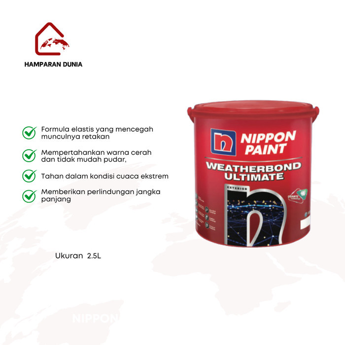 NIPPON PAINT WEATHERBOND ULTIMATE - CAT TEMBOK