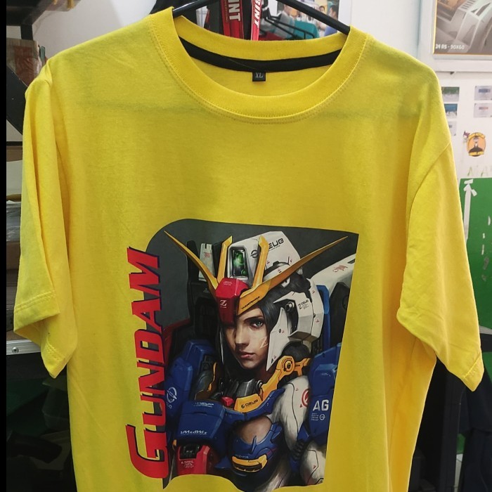 Kaos custom satuan DTF Combed 24s