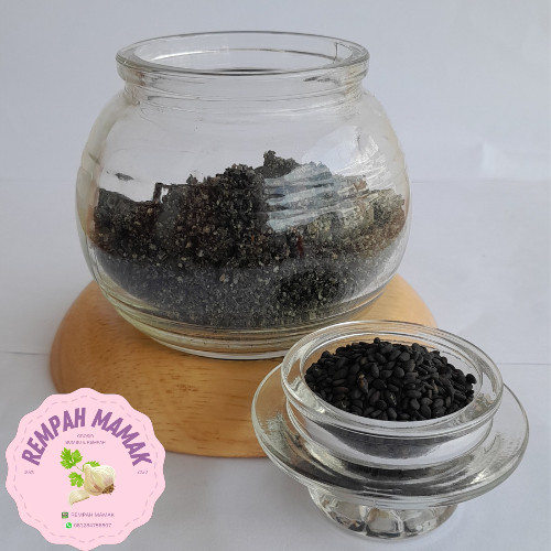 

Wijen Hitam Sangrai Bubuk / Black Sesame Powder Roasted 1kg