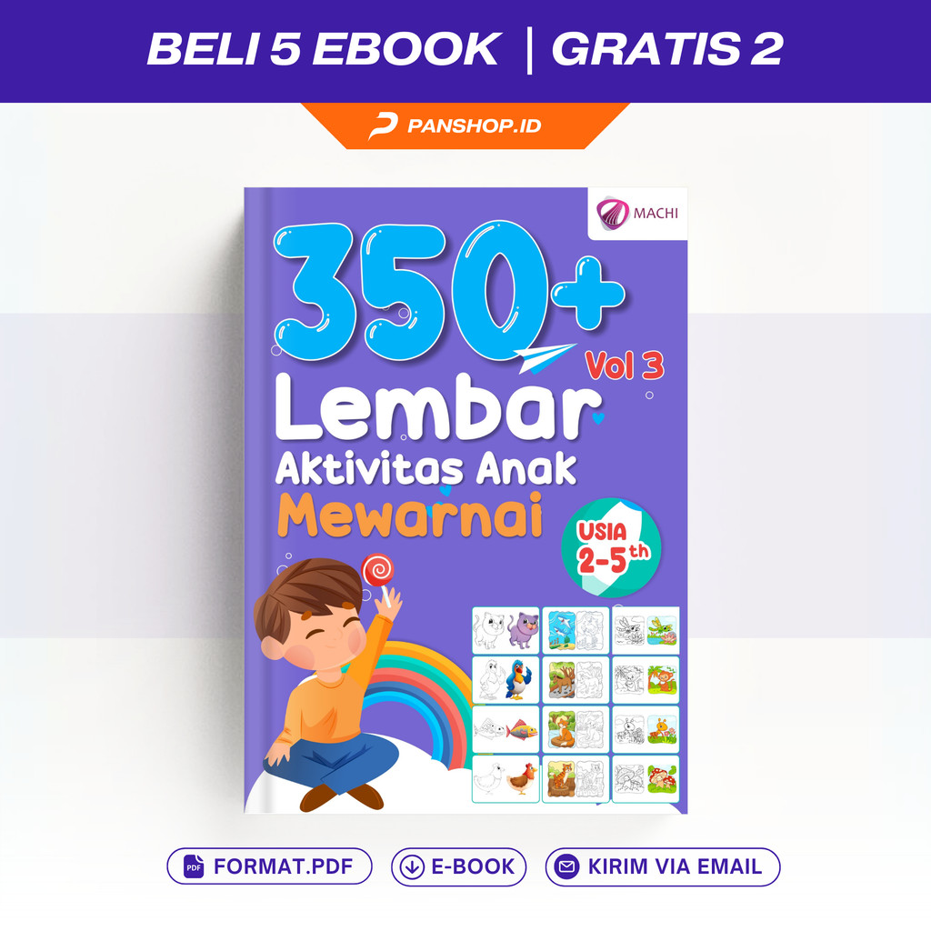 

[E-4151] 350 BUKU LEMBAR AKTIVITAS MEWARNAI ANAK SEKOLAH ANAK PAUD TK KIDS BISA DICETAK SENDIRI Buku Edukasi Anak Lembar Ebook Worksheet Workbook Aktivitas VOL. 3