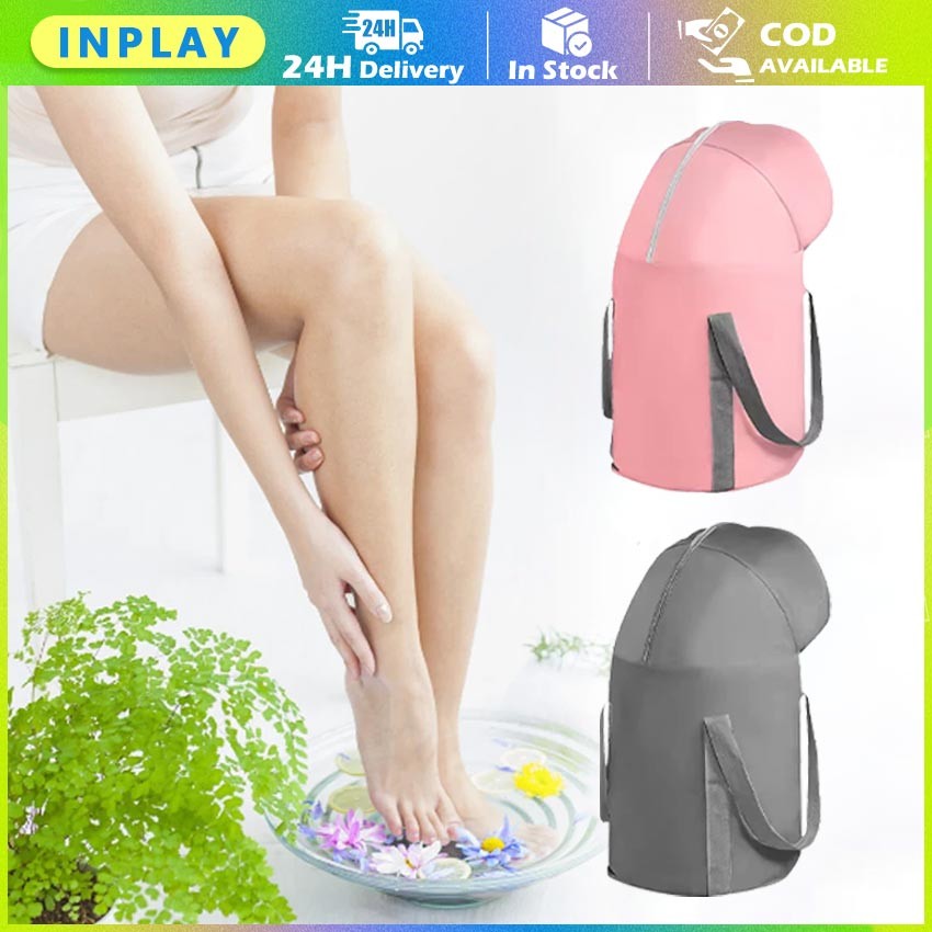 Ember Rendam Kaki Setinggi Lutut / Baskom Lipat Tutup Rendam Kaki Air Spa Foot / Baskom Rendam Kaki