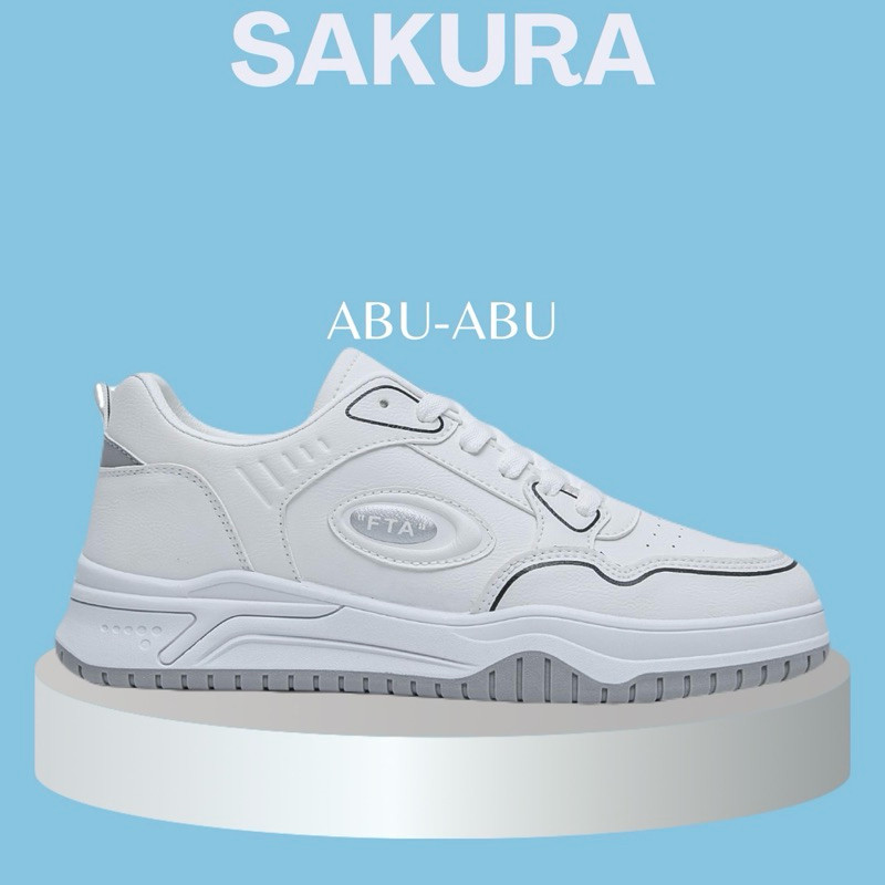 Sepatu Pria Sneakers Import 6912 Casual Olahraga Fashion Cowok Kekinian Sport Shoes Merk Feata