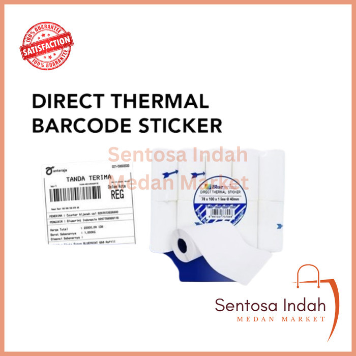 

Blueprint Kertas Thermal 78 mm x 100 mm ( 1 Roll)