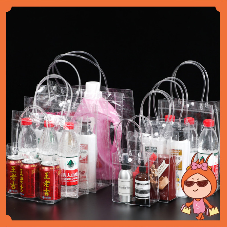 

Reseller Welcome - 6442 Tas Hampers Bening Serbaguna / Souvenir Transparan Tebal Polos