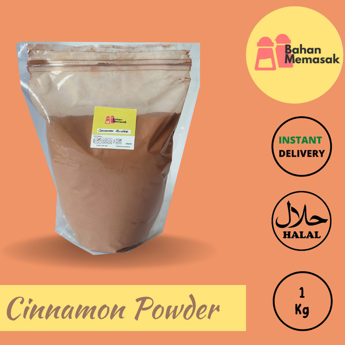 

Bubuk Kayu Manis/ Cinnamon Powder Murni Asli 1 kg