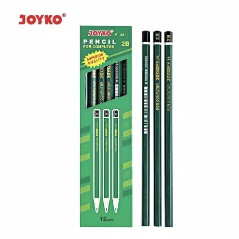 

JOYKO P-88 2B pensil Superior quality 1 Pack / 12 Pcs