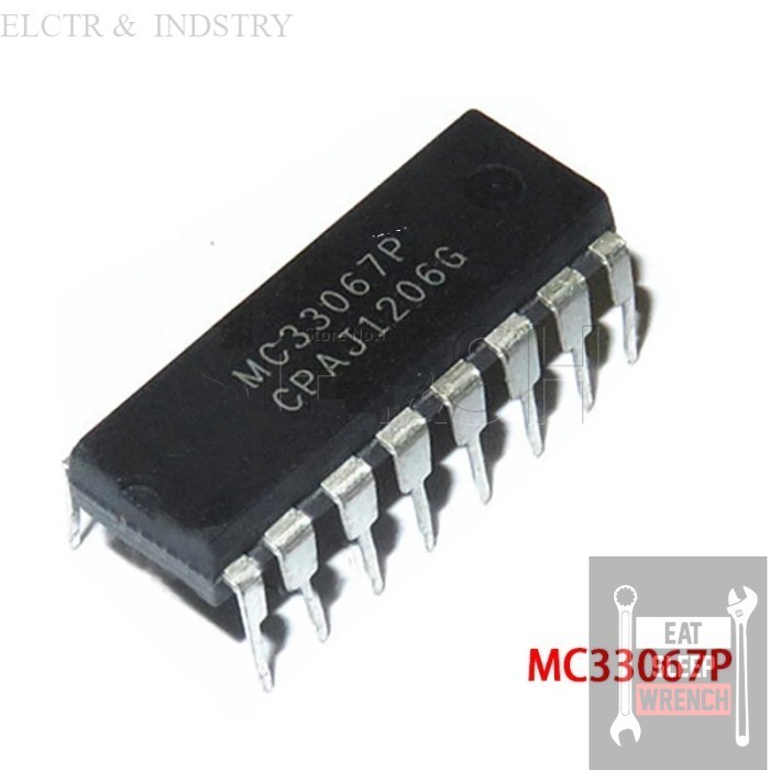 MC33067P MC33067 33067 DIP16 aneka  IC transistor dan konduktor