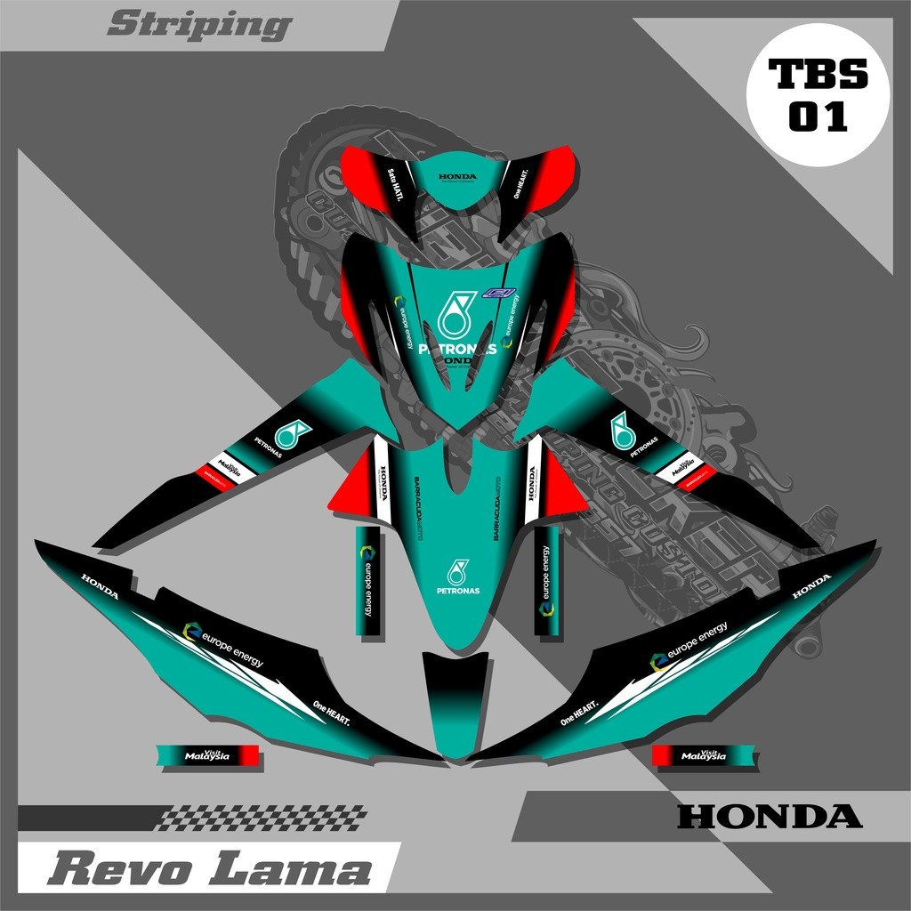 Sticker Decal Full Body REVO LAMA - Sticker Decal Revo Lama