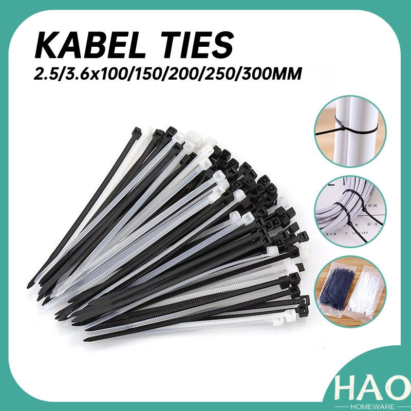 

Kabel Ties 2,5 X 200 mm 1 Pack