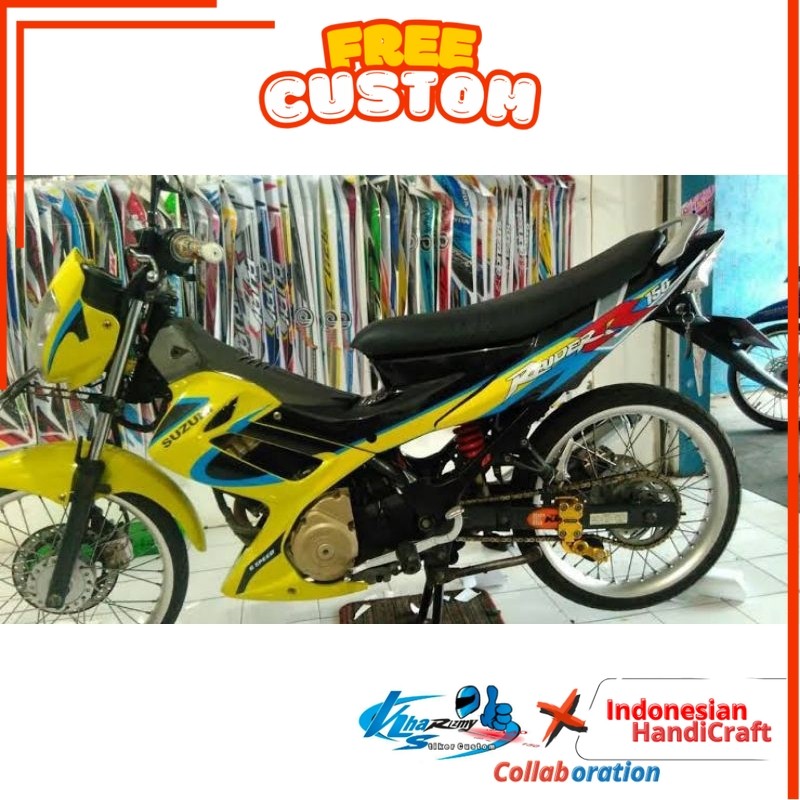 striping satria fu ckd cbu barong motif aurel - striping satria fu old - striping satria ckd cbu