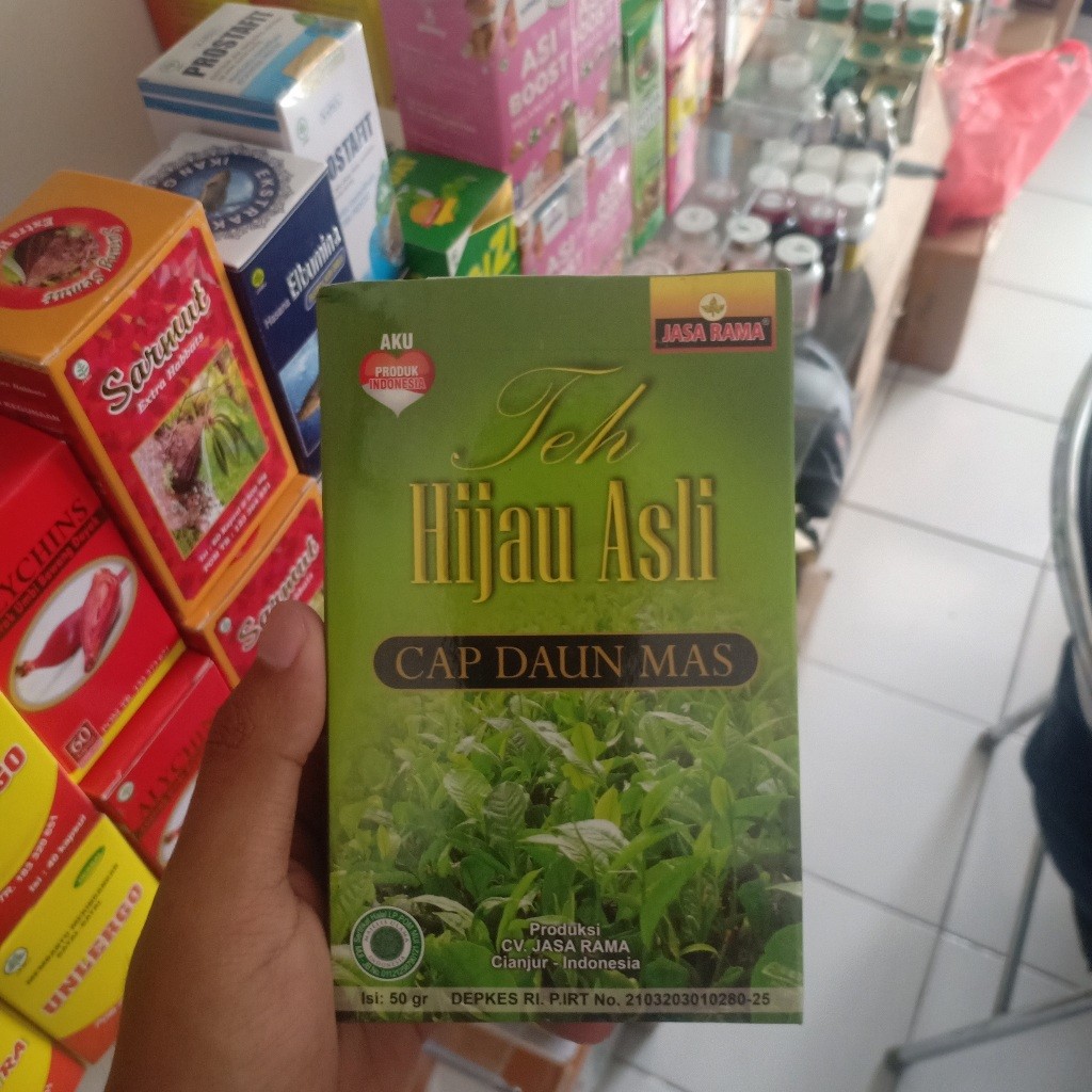 

Teh hijau asli