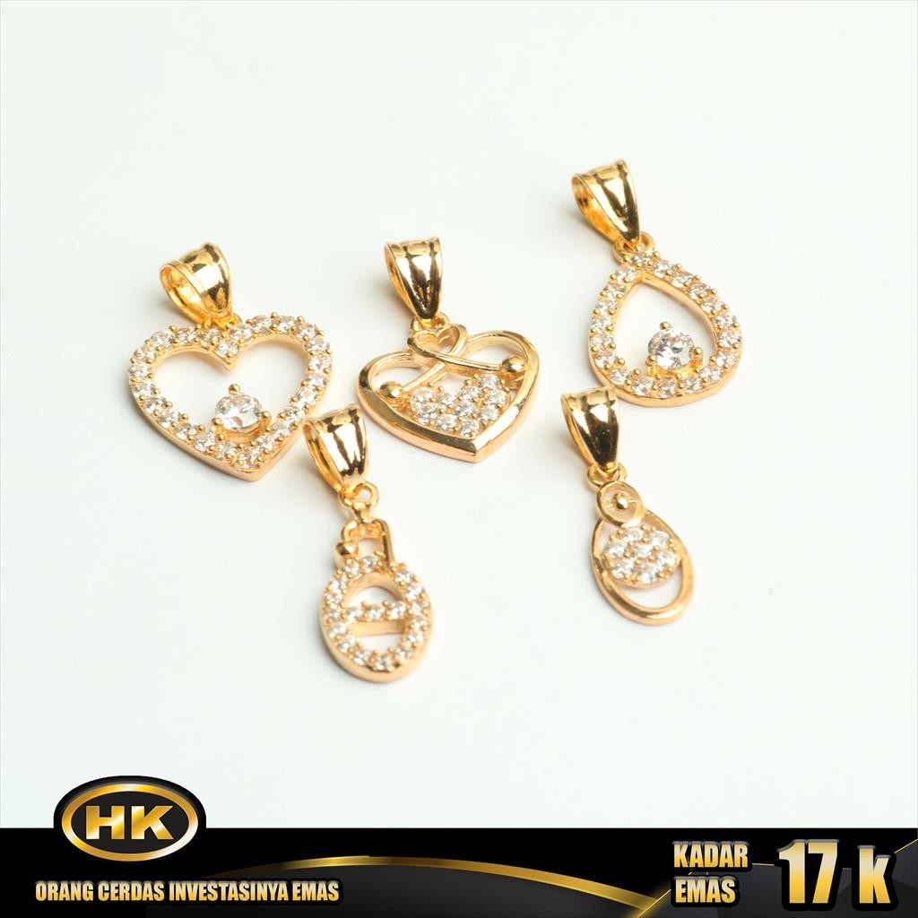 HK Mustika Gold - Liontin Emas 17K - Type 88