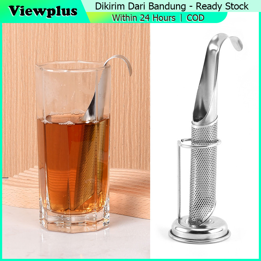 Saringan Teh Tea Filter Infuser Filter Stainless / Tea Tube Strainer Glass Stainless Tea Infuser Str