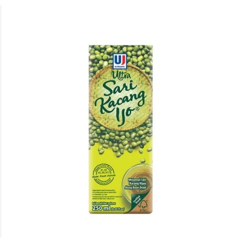 

MINUMAN SARI KACANG HIJAU ULTRA 250ML