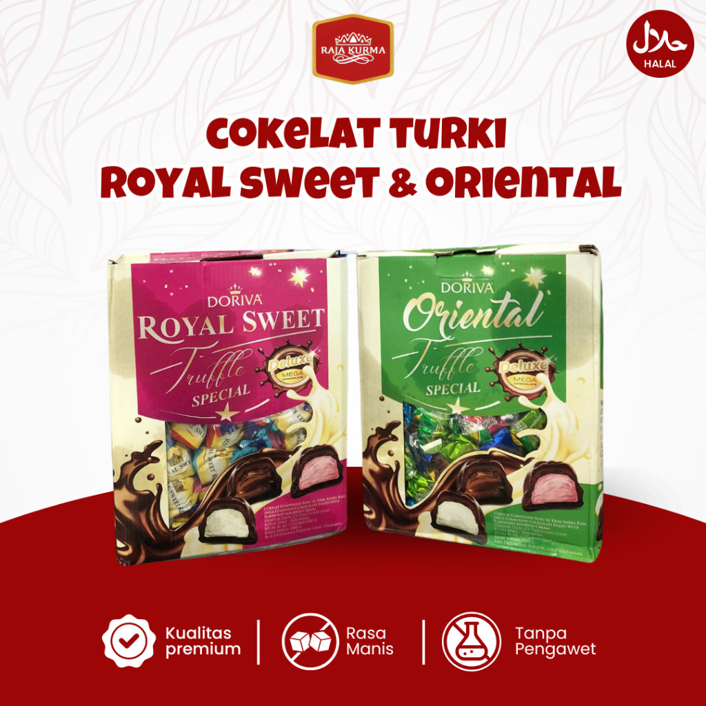 

Cokelat Turkey Coklat Truffle 2kg oleh-oleh haji dan umroh makanan khas timur tengah