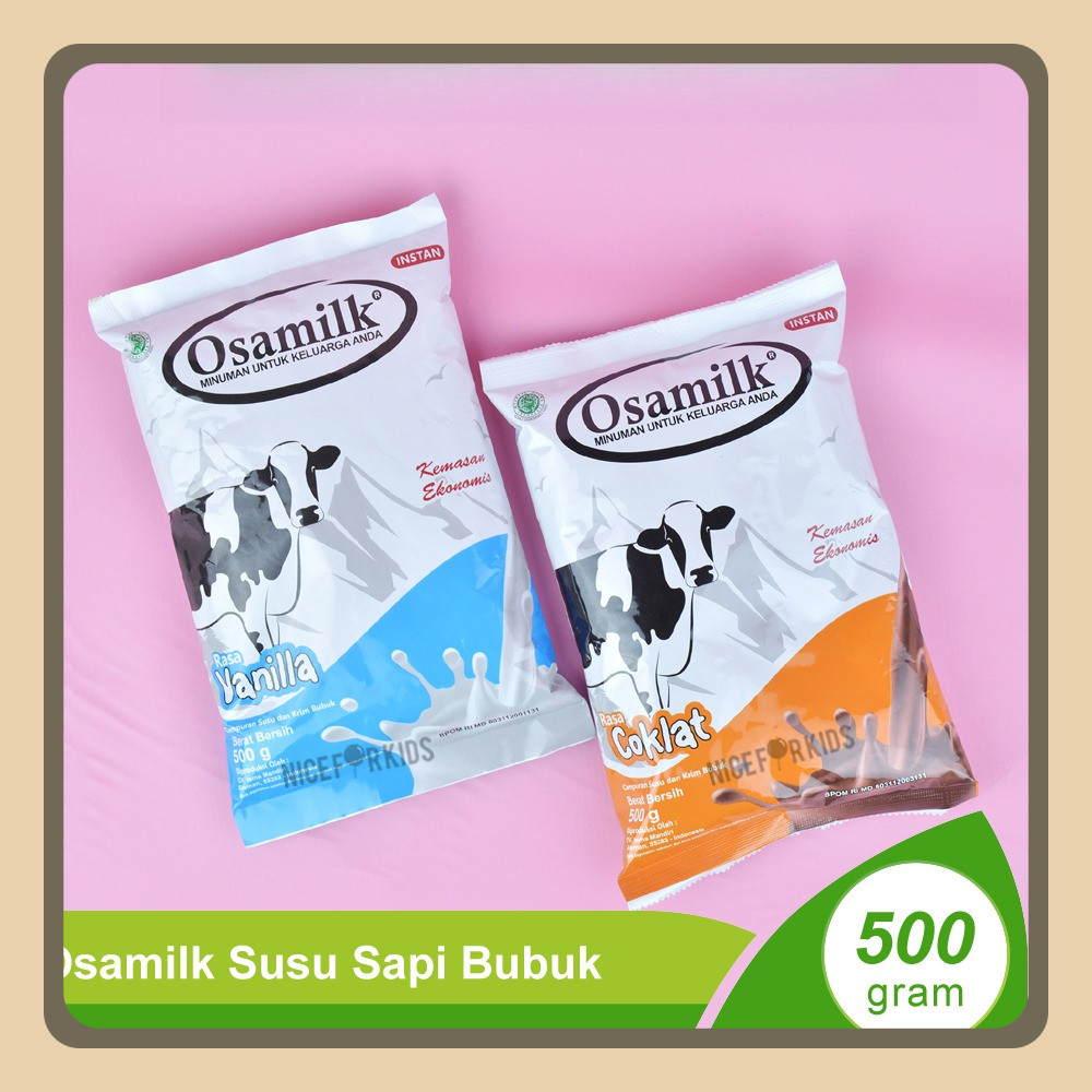 

Osamilk Susu Penggemuk Badan / Penambah Berat Badan Dewasa & Penambah Nafsu Makan Anak Agar Gemuk