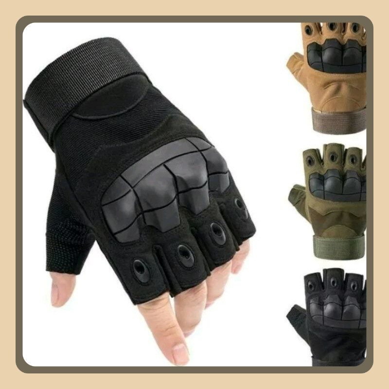 Sarung Tangan Sepeda Setengah Jari / Gloves Oaklay half / Mechanix Pendek / motor / gokart / tactica