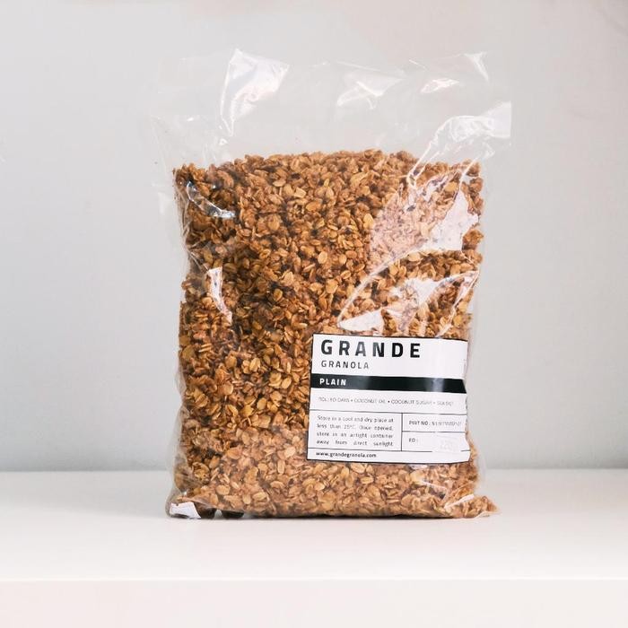 

Grande Granola Plain (Tanpa topping) 1KG