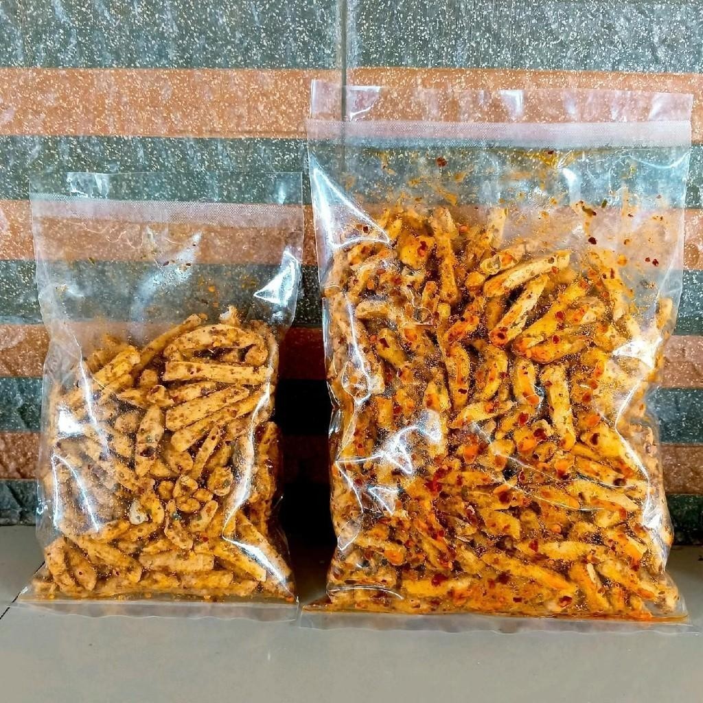 

May Store - Basreng Pedas Gurih Dan Pedas Daun Jeruk 1KG murah enak