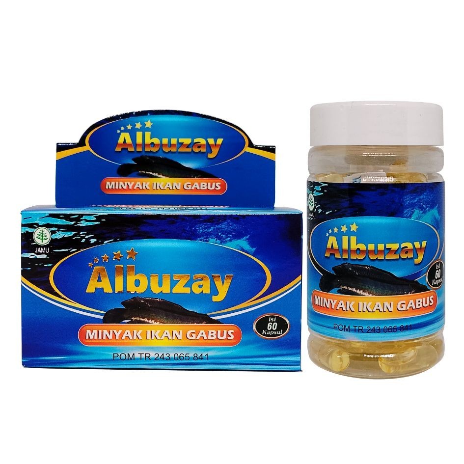 

Albuzay Minyak Ikan Gabus 60 kapsul