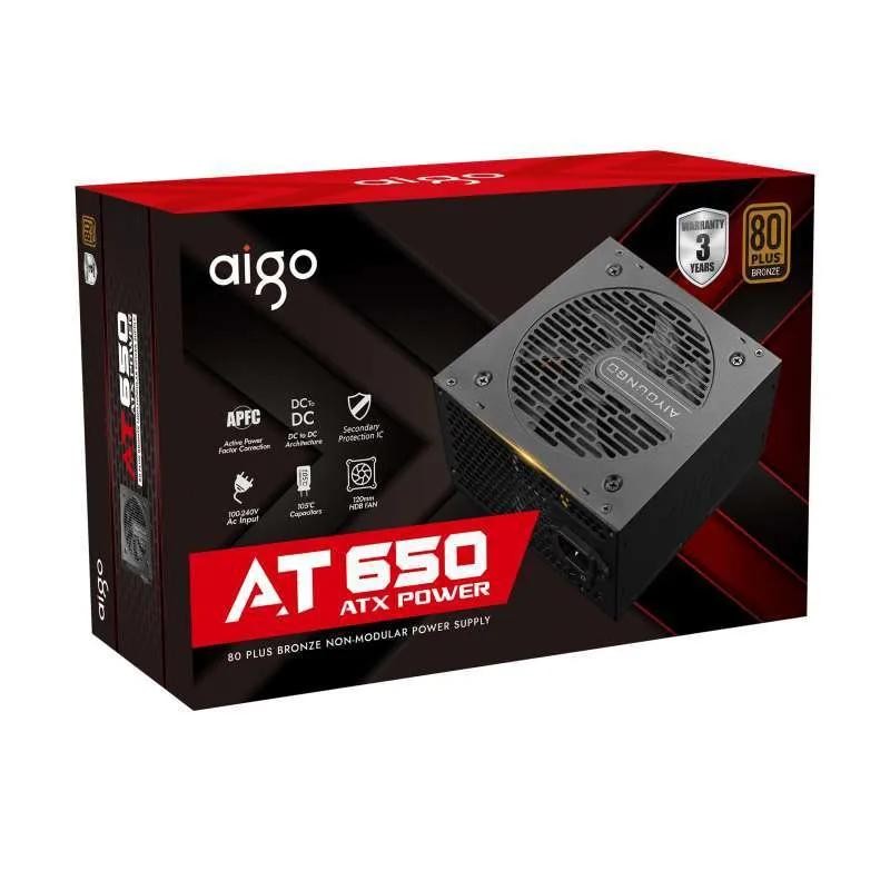 AIGO AT650 | PSU 650W - 80+ Bronze