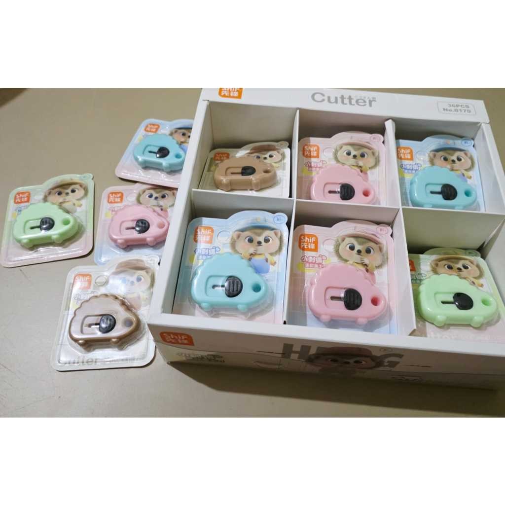

[Satuan] Pisau Cutter MINI - FANCY - Pisau Cutter Paket