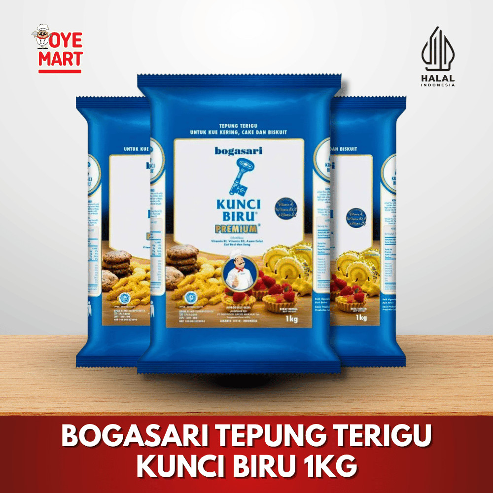 

BOGASARI TEPUNG TERIGU KUNCI BIRU 1KG