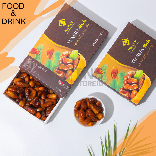 

Makanan - Kurma Tunis Madu Awaly Premium 1 Kg