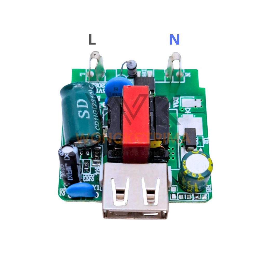Modul Charger 5v 1a Model Kotak