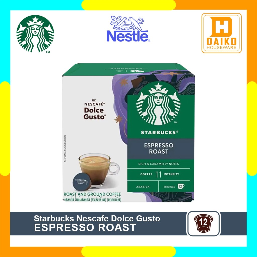 

JAMIN MURAH !!!Capsule Starbucks Nescafe Dolce Gusto All Varian Rasa Kemasan Box Original - Kopi Kapsul Starbuck(BISA LANGSUNG ORDER)