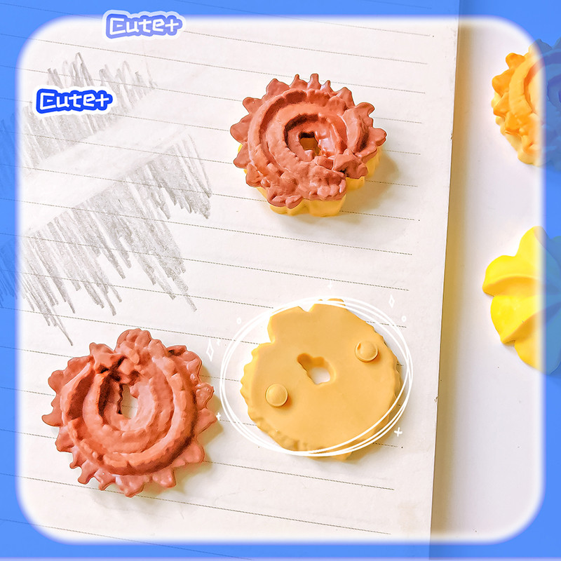

Kawaii Stationery Aesthetic stationery items office supplies Children's day gift cute things for school Cookies eraser Rubber