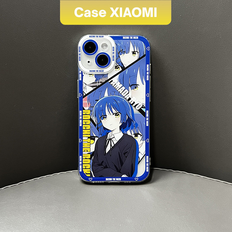 Casing Xiaomi Redmi Poco Bocchi The Rock Ryo Yamada Case Bening Clear Case Redmi Note 13 Pro 5G 12C 