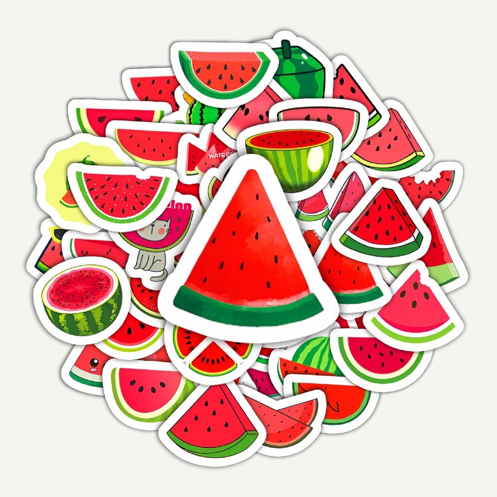 

Sticker Pack Stiker Watermelon [Semangka] | Sticker TUMBLR | Stiker LAPTOP KOPER HELM