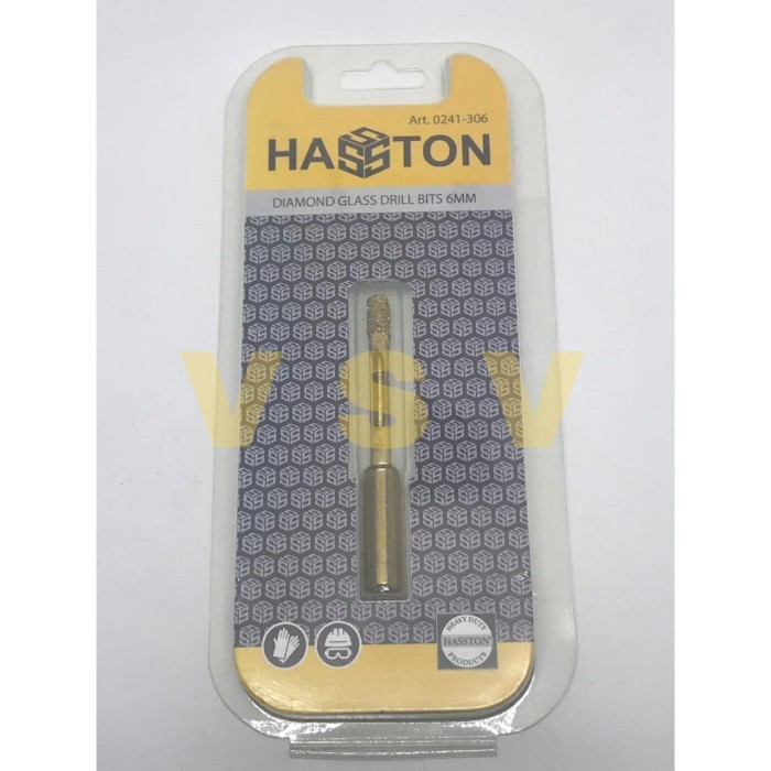HASSTON mata bor kaca 6mm / bor keramik / bor granit HASSTON