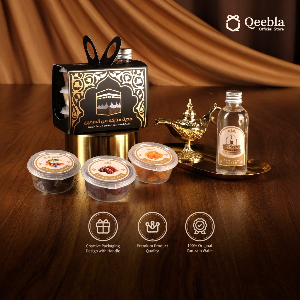 

Meehrab Black Series Essential Pack - Oleh-Oleh Haji & Umrah