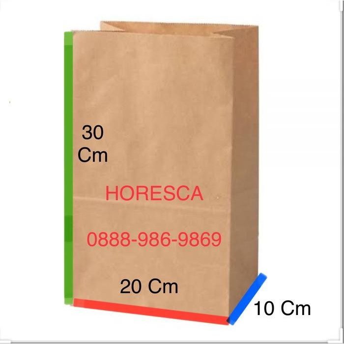 

Promo Paper Bag Brown Kraft Xtra Large /Kantong Kertas Mcd Kfc PB12 @100 Pcs - Putih terlaris