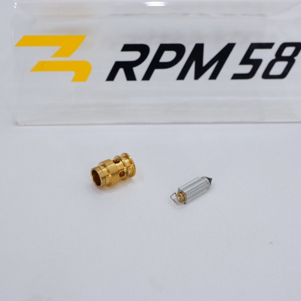 Jarum Plampung  Karbu Valve Assy Float Kawasaki Ninja RR ORIGINAL 16030-1089