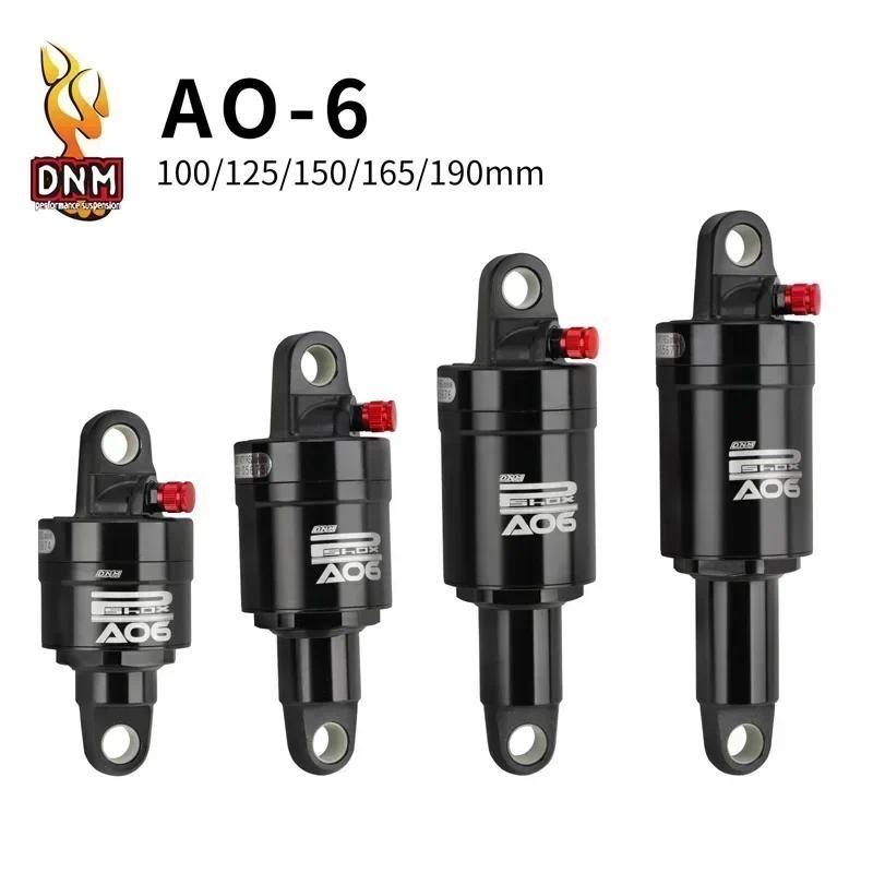 DNM AO-6 Mountain Bike Air Rear Shock Absorber 100mm 125mm 150mm 165mm 190mm MTB Bike Folding Electr