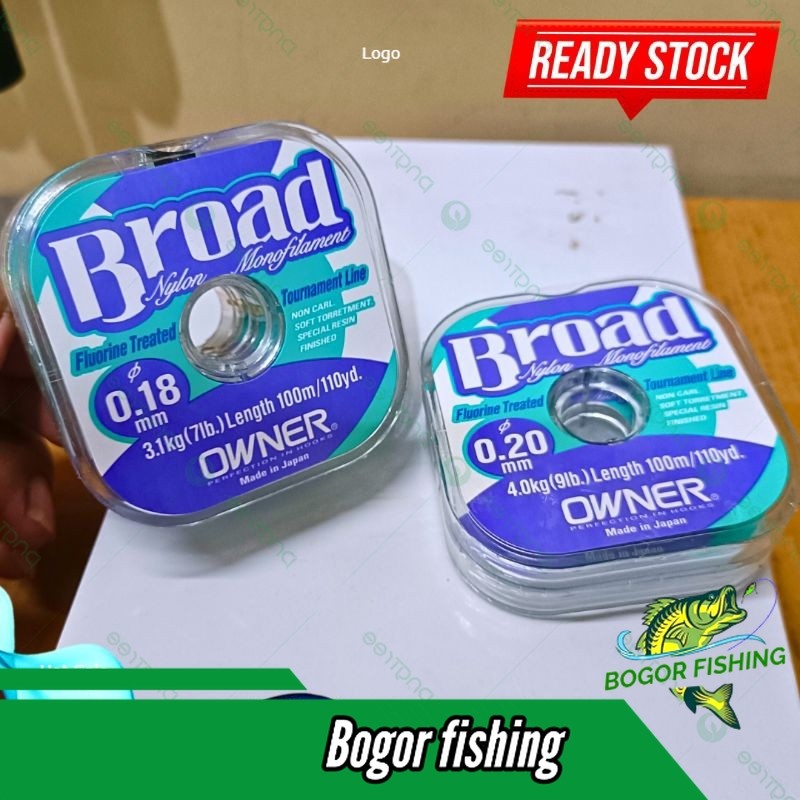 Senar Owner Broad 100 meter - senar pancing broad