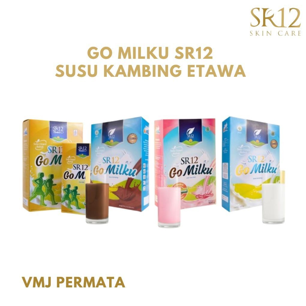 

New Gomilku SR12 Susu Kambing Etawa Bubuk Premium 600 gr dan 1 kg Original BPOMPremium