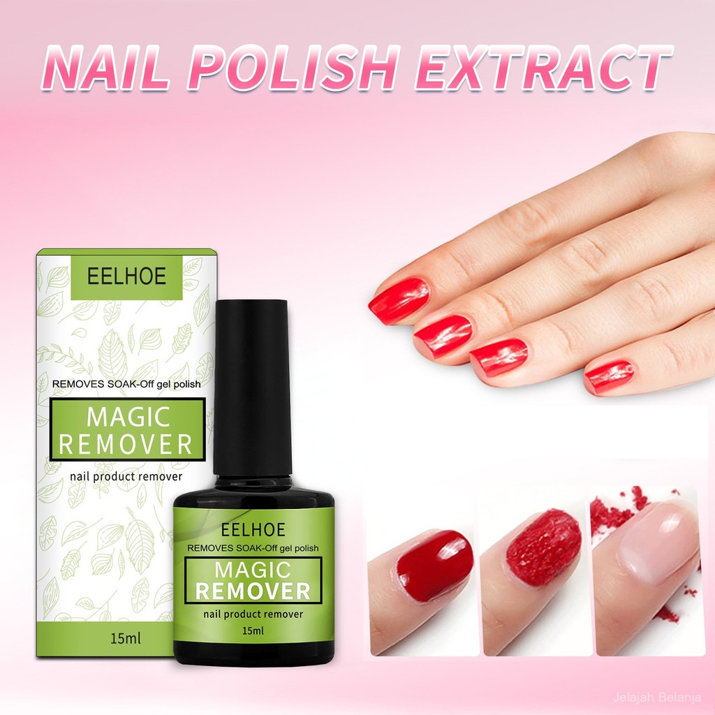 EELHOE Gentle Nail Polish Remover Daily Dissolving Moisturizing Nail Polish Remover Gel Polish Remov