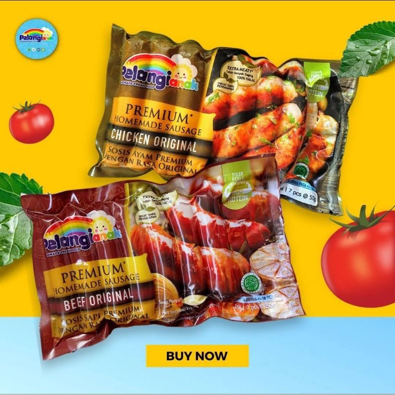 

Sosis sehat ayam dan sapi | Sausage chicken and beef Halal and Thayyib