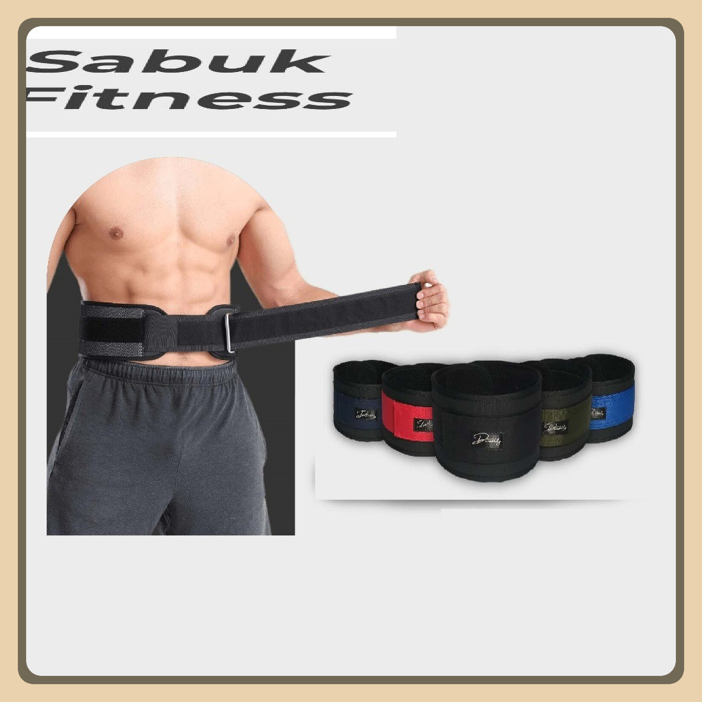 Sabuk Gym Fitness - Bodybuilding Korset Fitnes Angkat Beban
