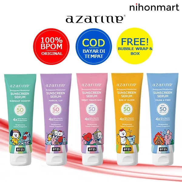 Azarine Bodyguard Sunscreen Serum 100ml Multifungsi