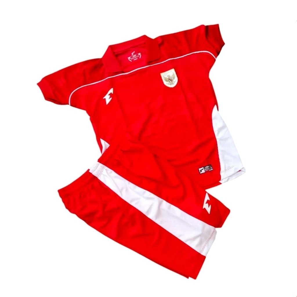 ESPECIALPREMIUM SETELAN BAJU BOLA JERSEY TIMNAS INDONESIA HOME ERSPO MERAH ANAK KIDS TERBARU 2025