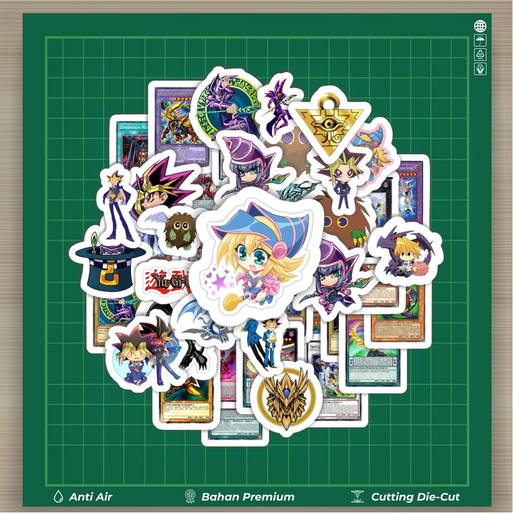 

HOT 50 PCS STIKER Stiker Anime Manga Yu-Gi-Oh! Stiker Fashion Cars Decal Dingin Kartu Album Custom Vinyl Anti Air- Sticker Aesthetic Buku Journal Koper Casing HP Tablet Laptop Helm Motor Botol Minum