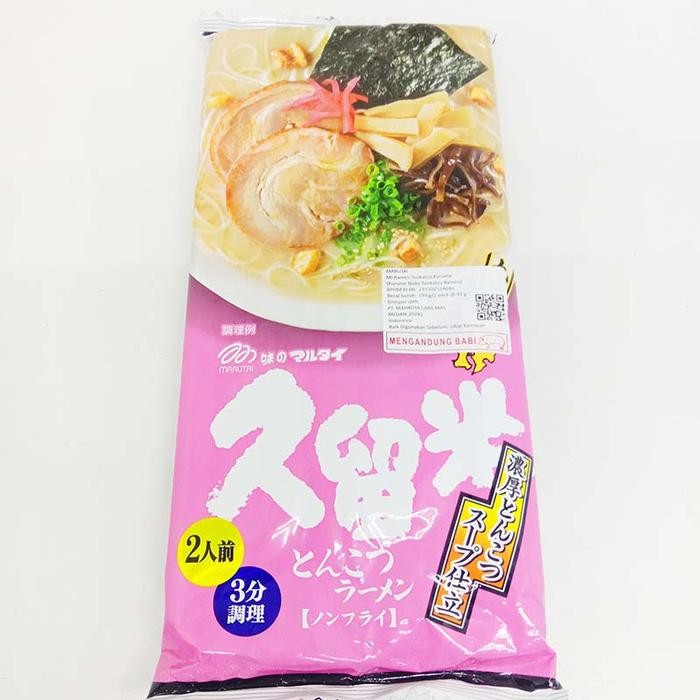 

MARUTAI KURUME NOKO TONKATSU RAMEN 194 G