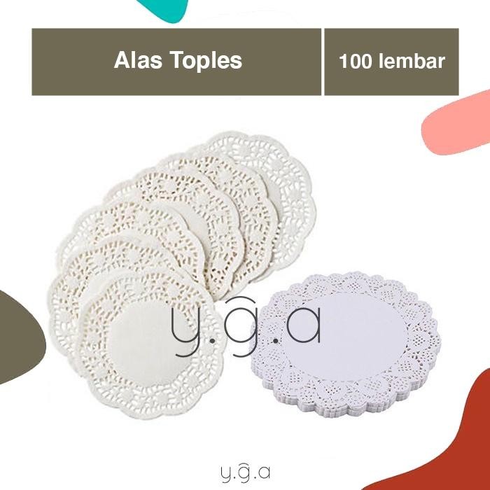 

Terbagus Alas Toples (100 lembar) / Alas Keler / Doilies paper