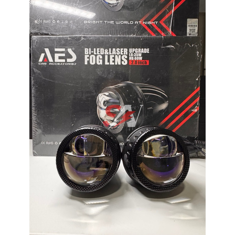 AES BILED PROJECTOR FOGLAMP 2INC LASER